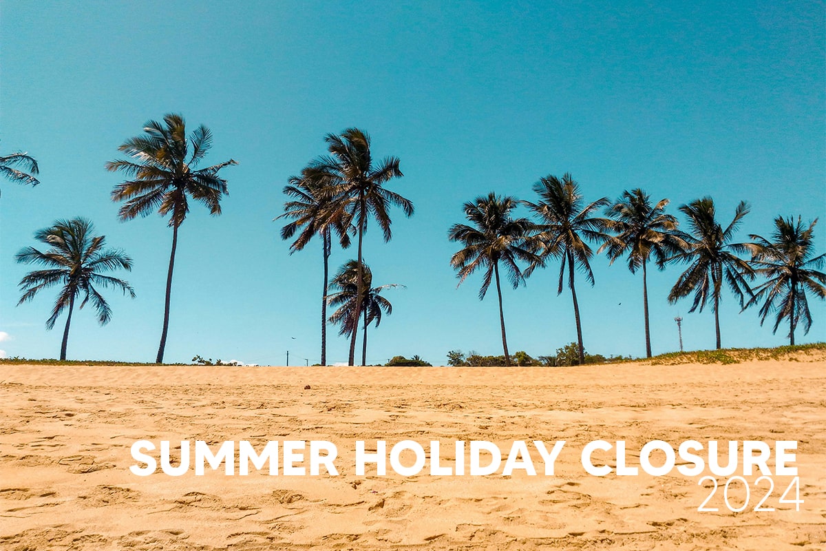 Summer holiday closure