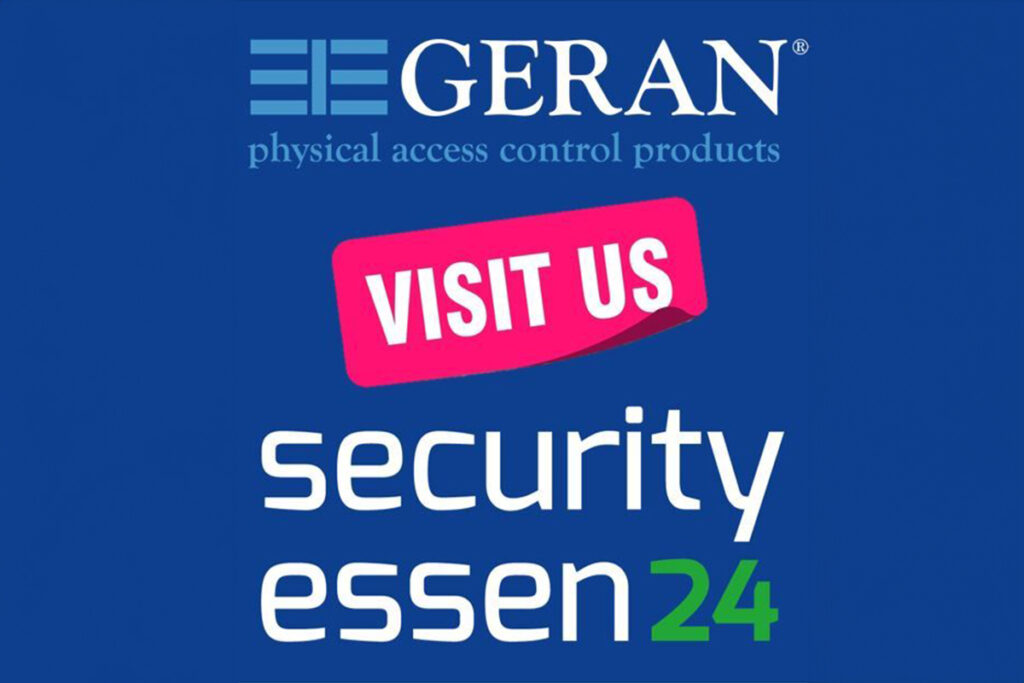 Besuchen Sie uns auf der Security Essen 2024 | Geran Access Products B.V.